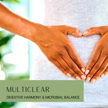 Load image into Gallery viewer, MultiClear supplements provide intestinal harmony and promote microbial balance
