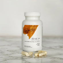 Load image into Gallery viewer, Bottle of 3 Daily Plus - Essential vitamins, minerals, digestive enzymes, amino acids