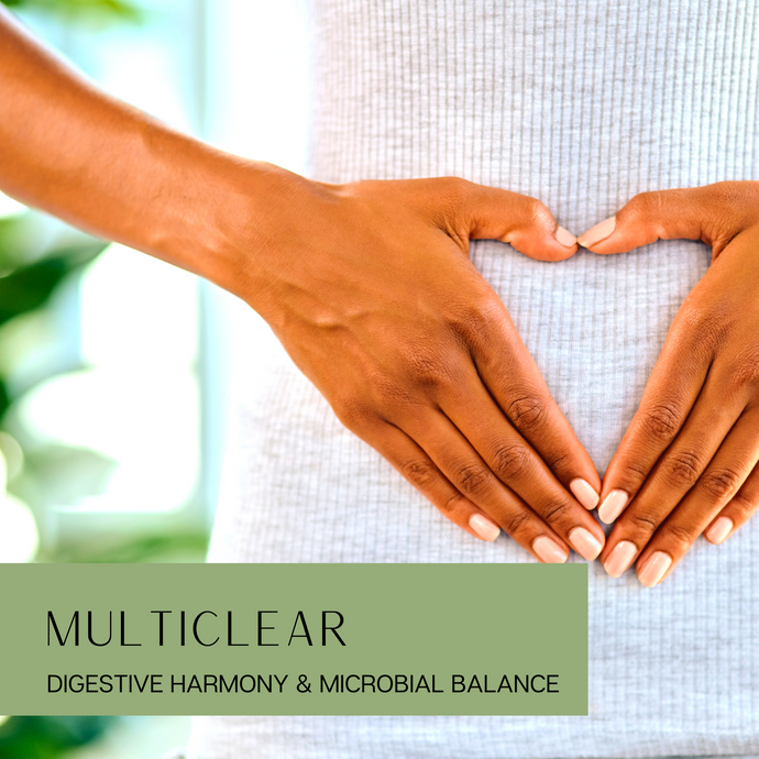 MultiClear supplements provide intestinal harmony and promote microbial balance